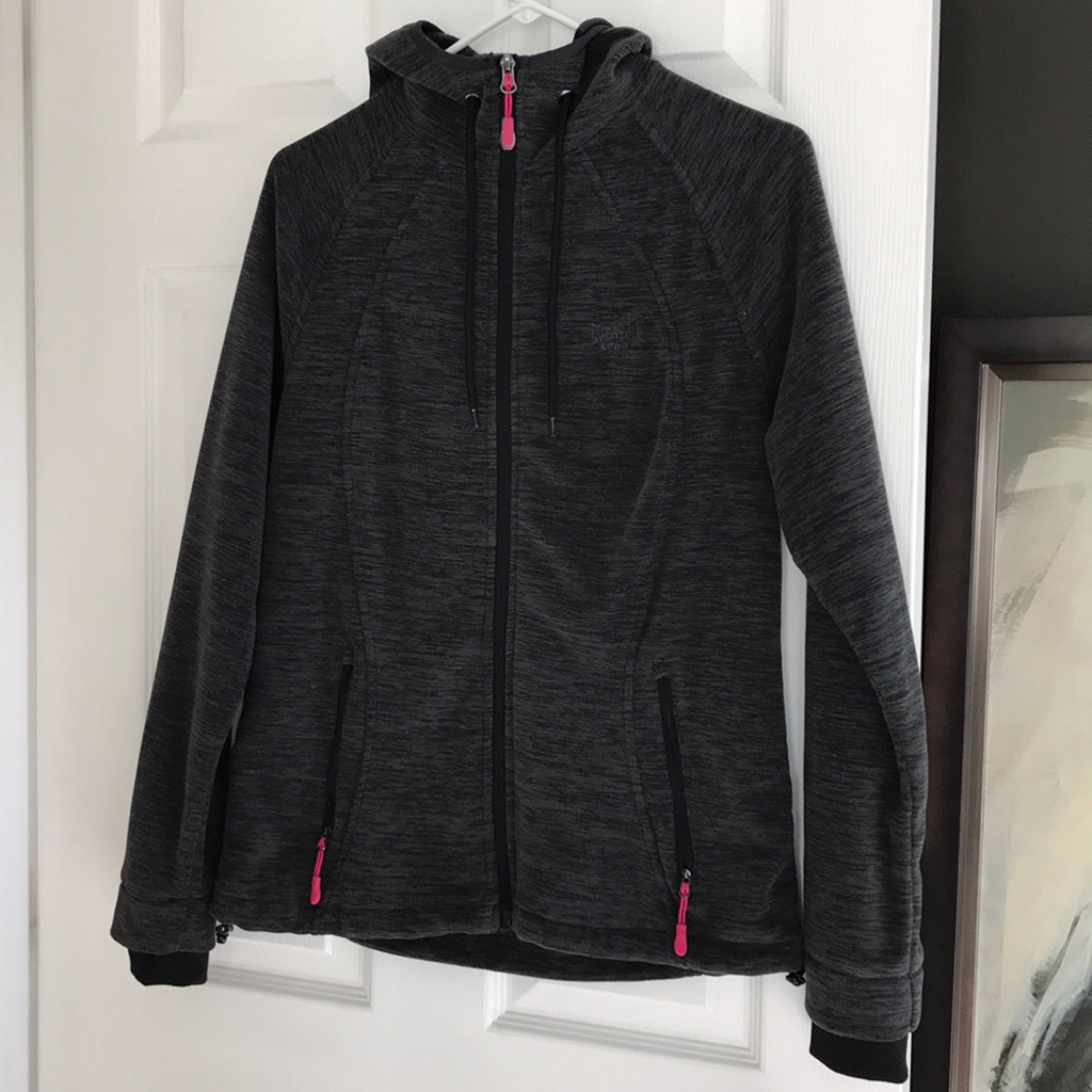 Soft Athletic Zip Jacket.